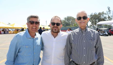  Galo Galván, Saad y Saad Sarquis.