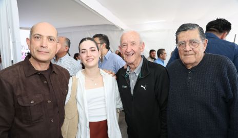  Jorge Guerra, Natalia Guerra, Héctor Hinojosa y Gustavo Sandoval.
