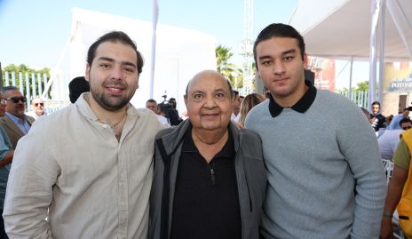  Juan Pablo Payán, Juan Payán y Moisés Payán.