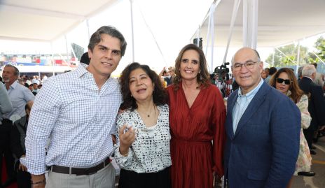  Juan Carlos Valladares, Estela Arriaga, Marcela Payán y Enrique Galindo.