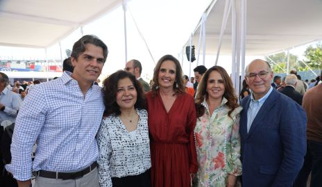  Juan Carlos Valladares, Estela Arriaga, Marcela Payán, Gabriela Payán y Enrique Galindo.