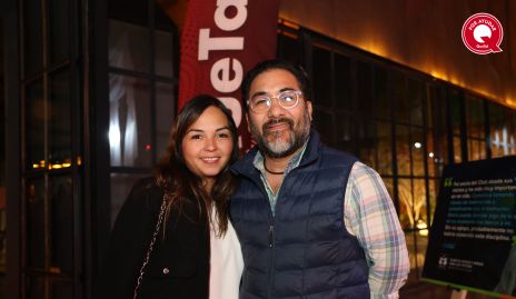  Yurico Hongo y Roberto García.