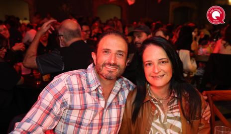  Eduardo Flores y Ceci Herrán.