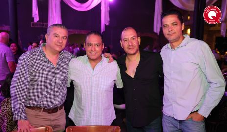  Gerardo Lomelí, Lalo García, Aldo y Javier Díaz de León.