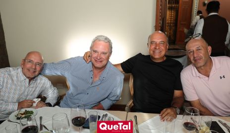  Marcelo Meade, Enrique Minondo, Roberto Alcalde y Miguel Abud.