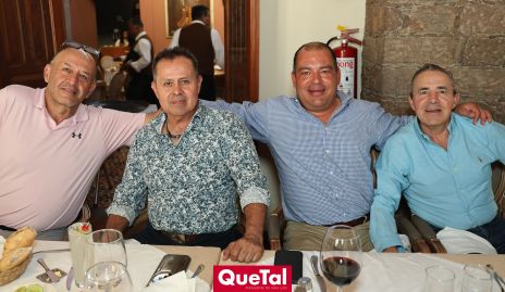  Miguel Abud, Héctor Gutiérrez, Oscar González y Gerardo Valle.
