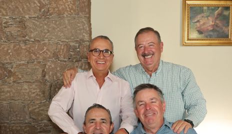  Ricardo Balbontín, Patricio Mendizábal, Gerardo Valle y Jorge Mendizábal.