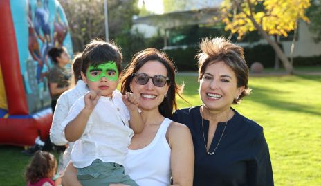  3 generaciones Matías Torres, Mari Ceci Herrera y Cecilia Bremer.