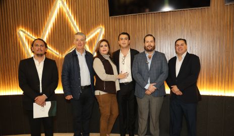  Juan Pablo Soto, Alejandro Anaya, Margarita Lara, Alejandro Anaya, Marco Gómez y Marco Antonio Romero.