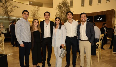  José Luis González, Daniela Herrera, Alejandro Anaya, Cassandra Nava, Mauricio Chevaile y Fernando Díaz de León.