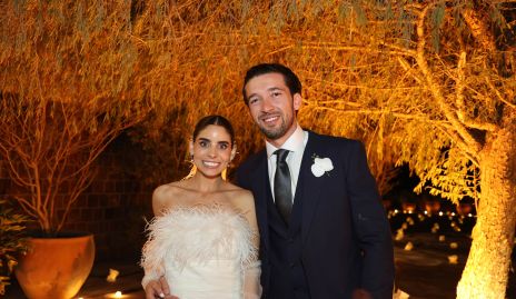  Chío de la Vega Ortuño y Johan Werge Sánchez, ya son esposos.