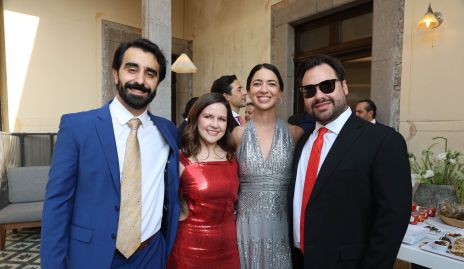  Tiago Curiel, Ilse Gil, Paula y Diego García.