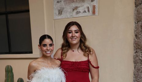  Chío de la Vega y Ana Gaby Motilla.