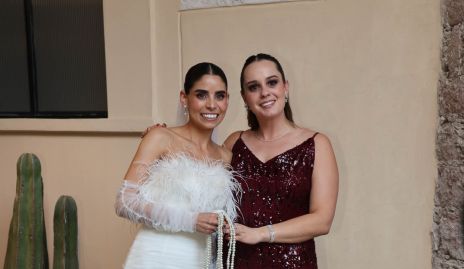  Chío de la Vega y Alejandra Martínez.