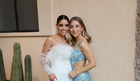  Chío de la Vega y Estefanía Leija.