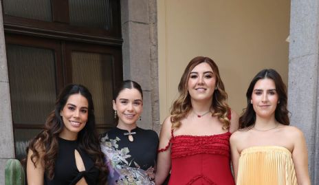  Alejandra Martínez, Paulina Estrada, Ana Gaby Motilla e Isa Pérez.