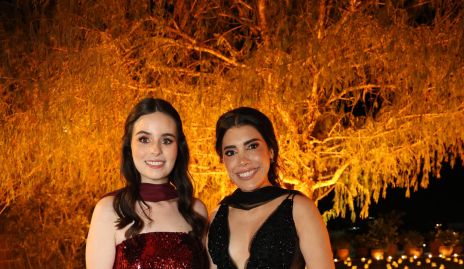  Valeria de la Vega y Ana Cecilia Rodríguez.