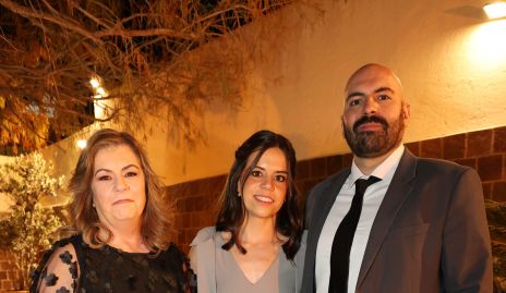  Begoña Cuanda, Regina Diego y Jorge Andrade.