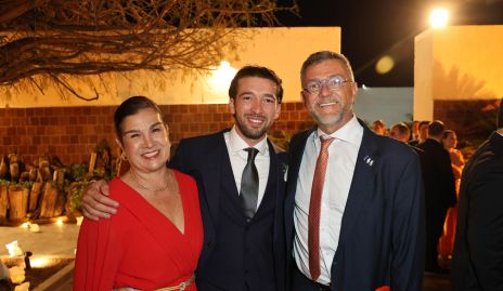  Claudia Balbontín, Johan Werge y Tenoch González.