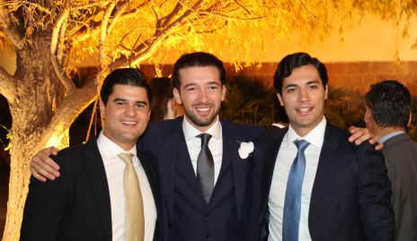  José Pablo Piñero, Johan Werge y Andrés Quintero.