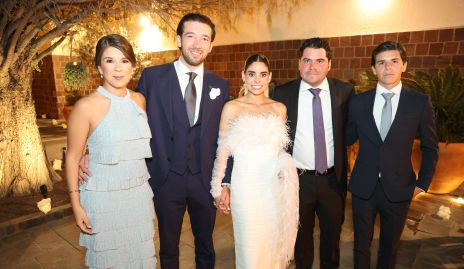  Mari Fer Leal, Chío de la Vega, Johan Werge, Hugo y Hugo Vidal.