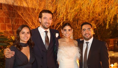  Cecilia Dávila, Johan Werge, Chío de la Vega y Diego García.