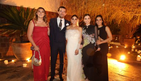  Ana Gaby Motilla, Johan Werge, Rocío de la Vega, Paulina Estrada y Ale Martínez.