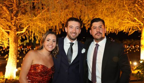  Annie Gómez, Johan Werge y Toro Gómez.