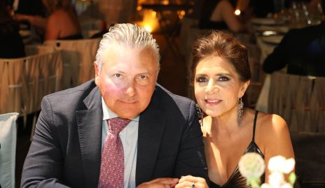  Mauricio Autrique y Claudia de los Santos.