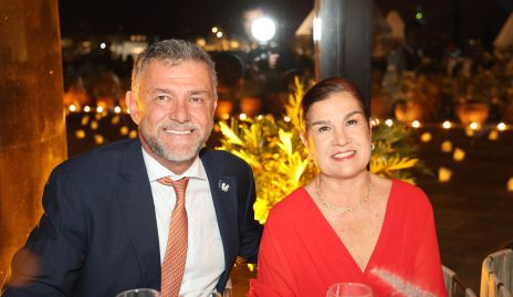  Tenoch González y Claudia Balbontín.