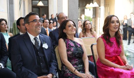  Gerardo Galván, Rocío Ortuño y Beatriz Sánchez.