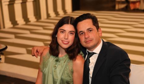  Andrea Vilet y Agustín Soberón.