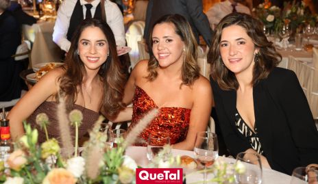  Pía Gómez, Ana Isabel Gaviño y Ana Paula González.