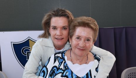  Laura Faz con su hija Laura Monsech.