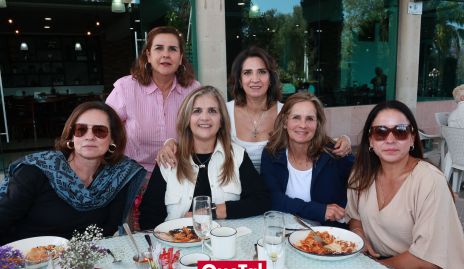  Brenda Álvarez, Graciela Torres, Sabrina Gaviño, Lulú Velázquez, Ilse Heinze y Ana Celina Blanco 