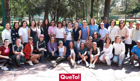  Laura Faz celebrando su cumpleaños.