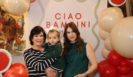 3 generaciones, Susana Andrés, Luciana Gómez y Fernanda Loza.