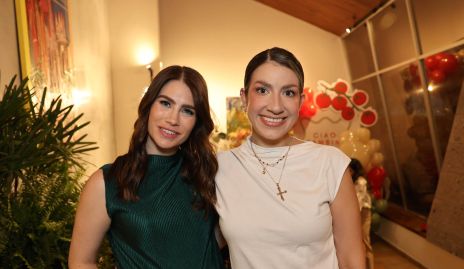  Fernanda Loza y Mireya Cantú.