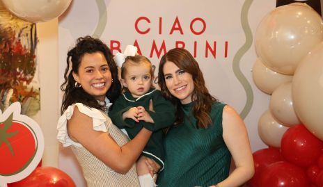  Sofí Milán, Luciana Gómez y Fernanda Loza.