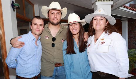  Francisco Corripio, Mauricio Mier, Marijó Rojas y Liliana Meade.