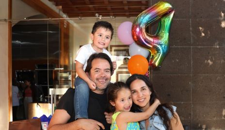  Diego Hernández, Tiago Hernández, Macarena Hernández y María Leal.