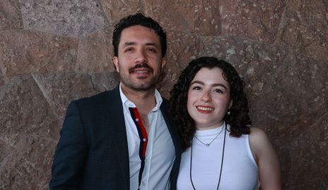 Oziel González y Paulina Zúñiga.
