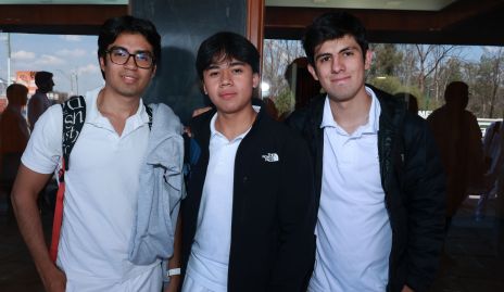  Rubén Navarro, Francisco Zavala y Alejandro Navarro.