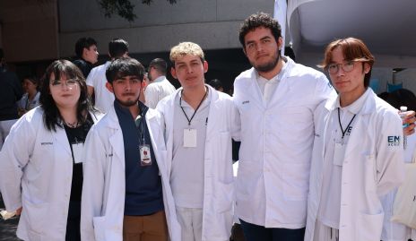  Ana Padilla, César, Carlos, Ramón yLuis Angel.