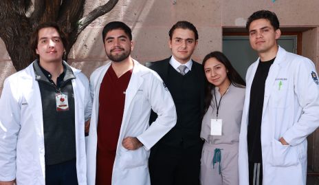  Johan, Antonio, Javi, Karen y Gerardo.