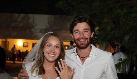  María José López y Mauricio Maza se comprometieron en matrimonio.