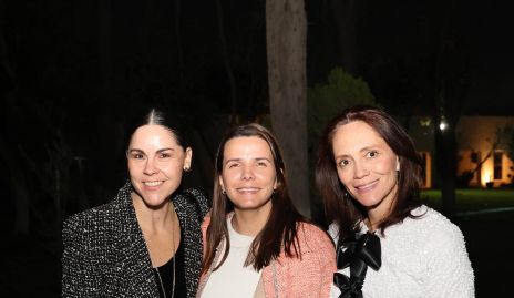 Montse Cortés, Mónica Lagunas y Hortensia López.