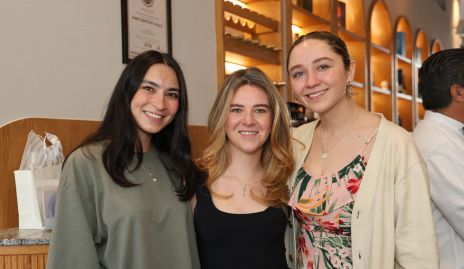  Claudia Rocha, Mariana Álvarez y Carla Lana.