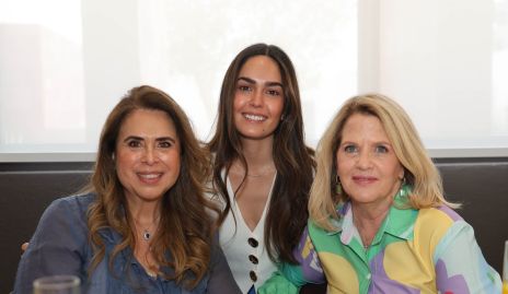  Pilar Díaz de León, Marianela Villanueva y Lynette Pizzuto.