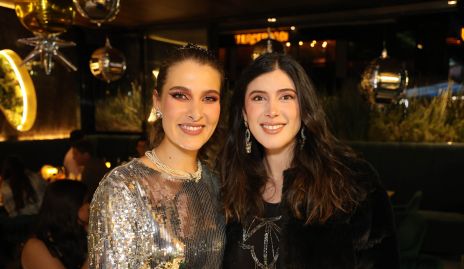  Vero Pérez y María Paulina Villarreal.